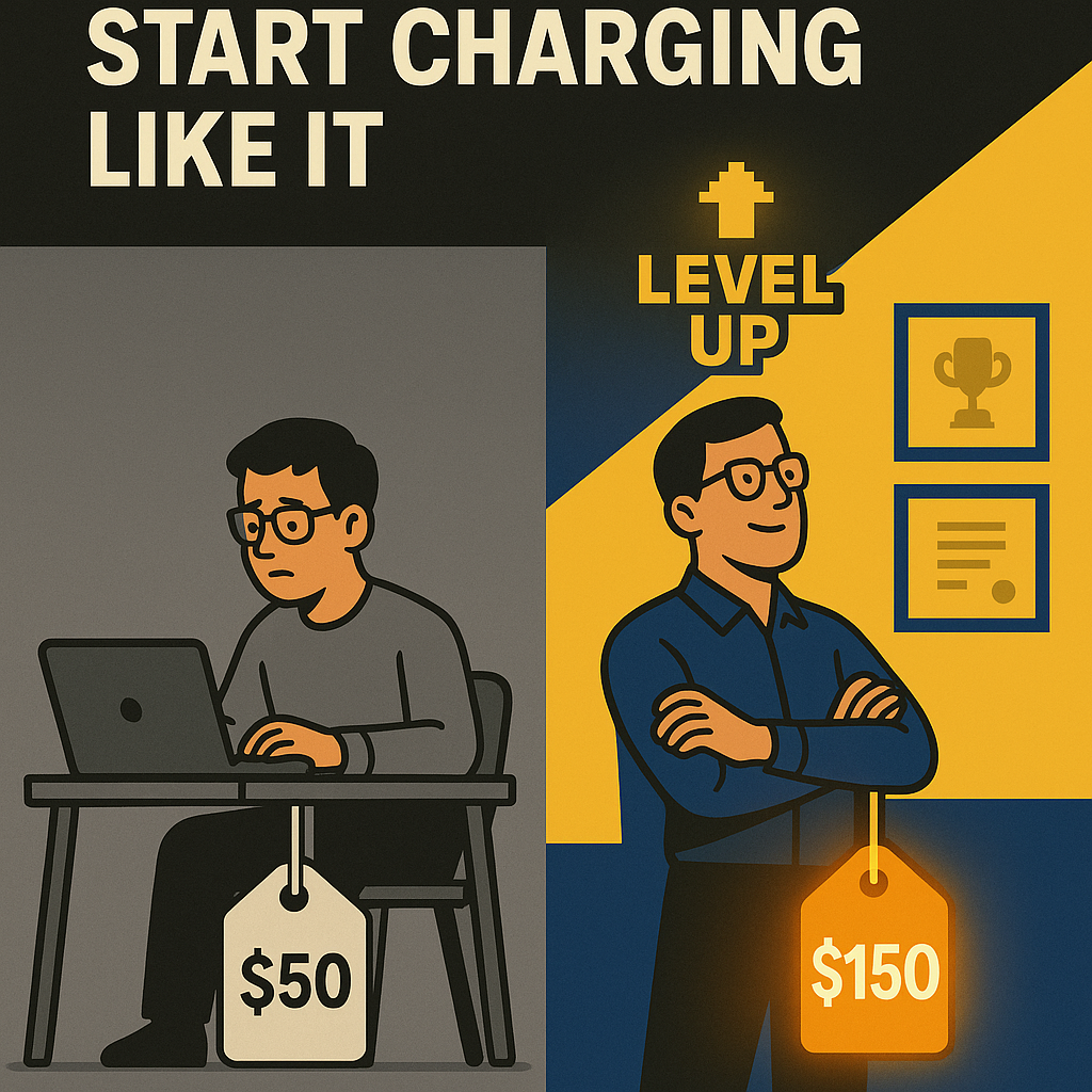 If You’ve Leveled Up, Start Charging Like It