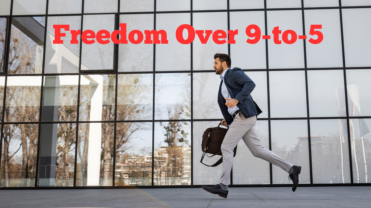 Escape the 9-to-5 Matrix: How to Build Freedom-Based Income
