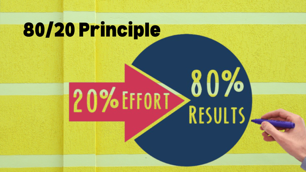 The 80/20 of Self-Growth for Wealth Creation